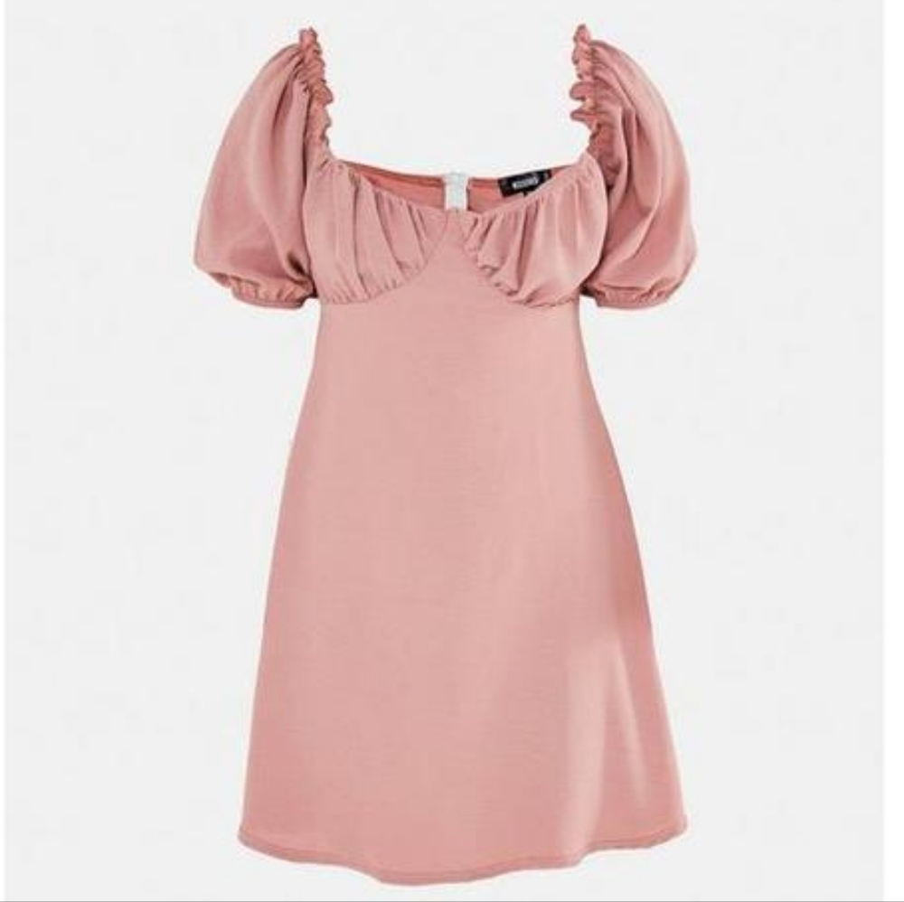 Blush Milkmaid Skater Dress